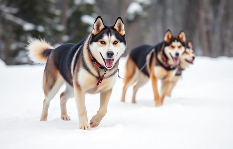 Behind the scenes: our sled team training week